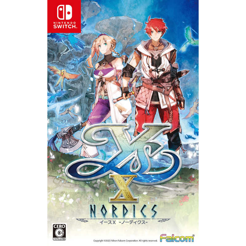 日本ファルコム　Switchゲームソフト イースX -NORDICS- 通常版