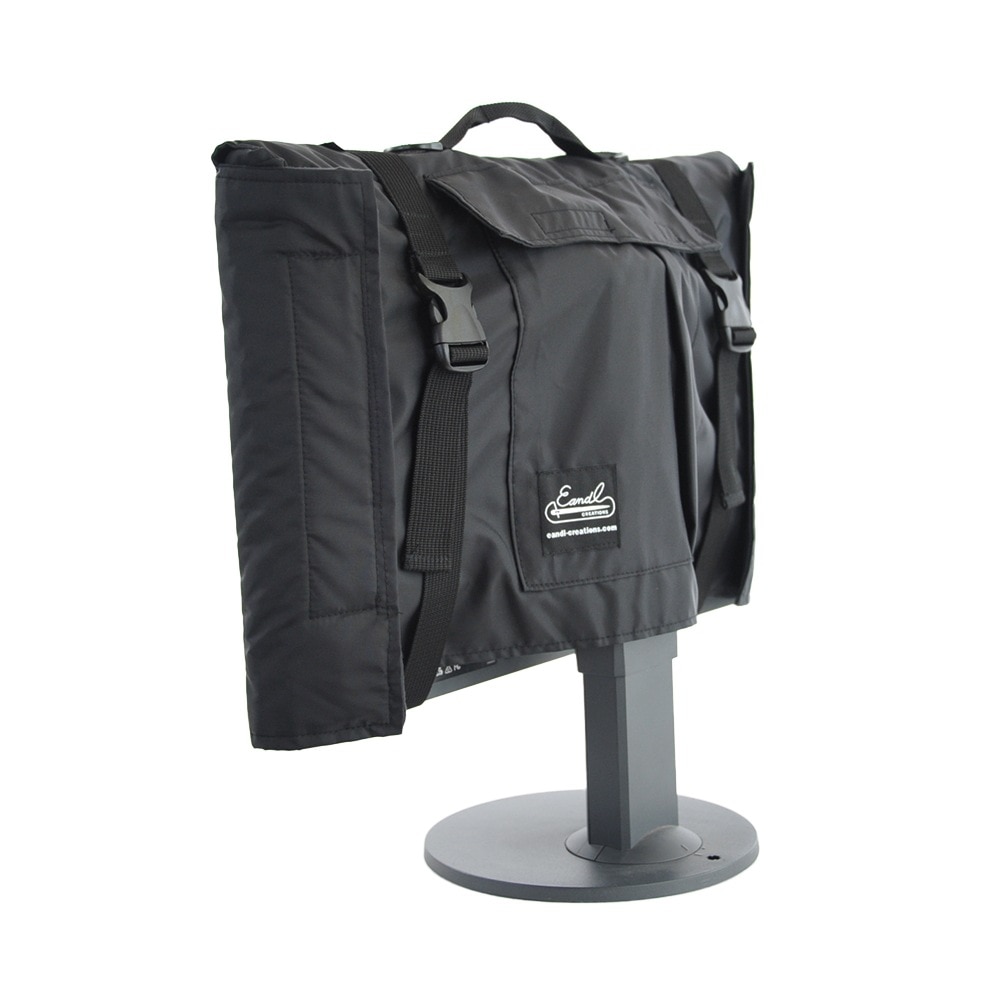 22インチ ディスプレイ モニター用 キャリングケース ナイロン ブラック 22MNSHNYLNMBKEC Made in Japan 22inch モニターケース モニターカバー