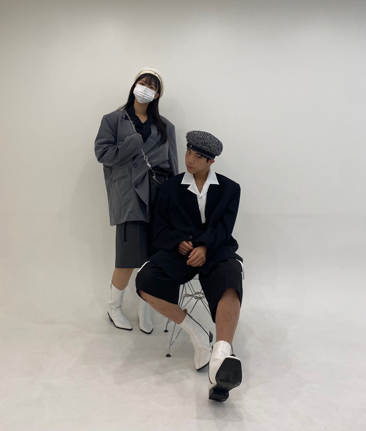 オーバーフィットブレザー ブレイザー ツーボタンブレザー ダディショルダーブレザー オーバーフィットジャケット ビッグサイズジャケット ビッグサイズ ビッグサイズブレザー