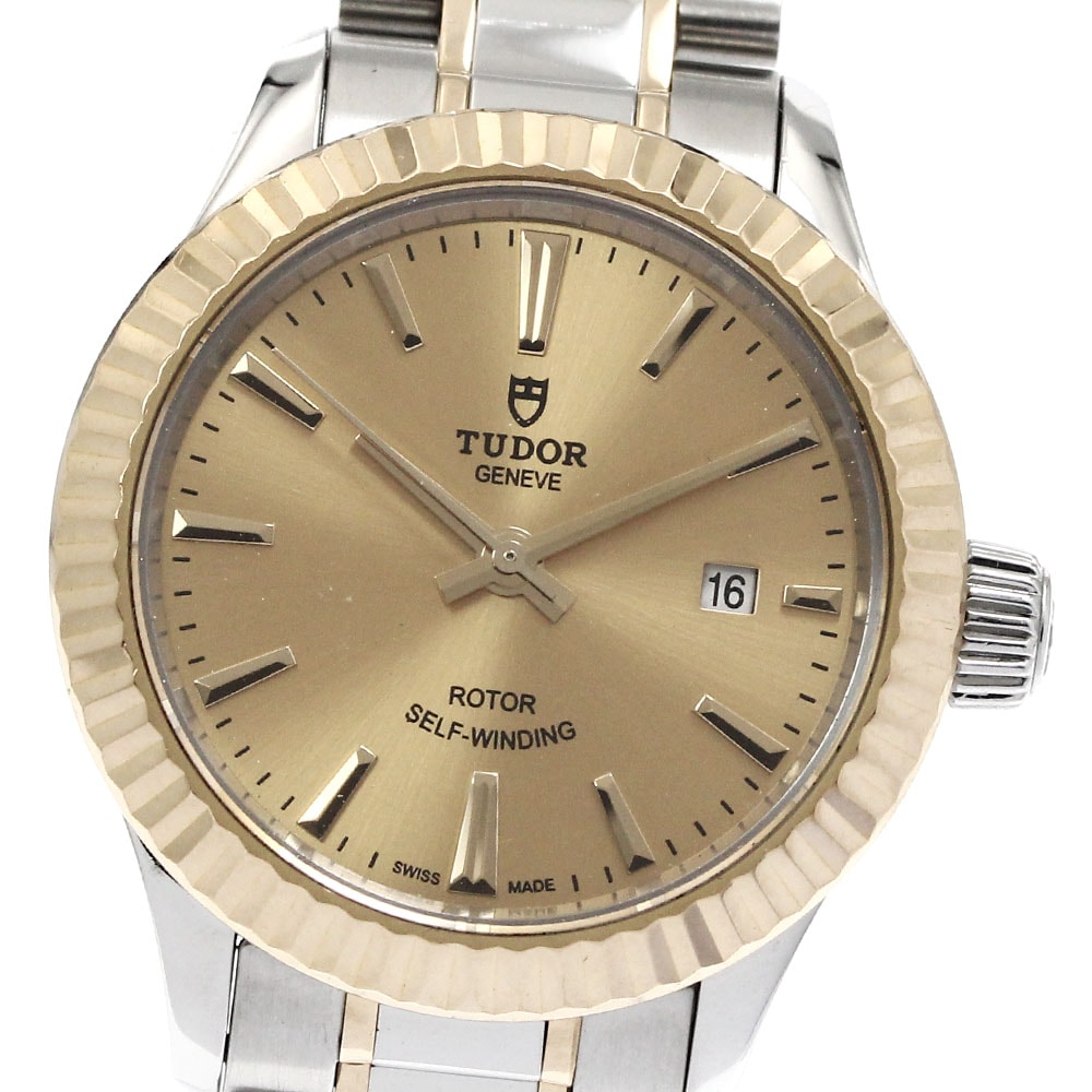 チュードル TUDOR 12113 スタイル cal.2671 自動巻き レディース _871636【中古】