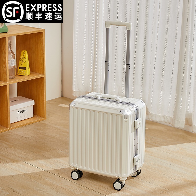 スーツケース女性18インチ小型キャリーケース学生用パスワードケースキャリーケース