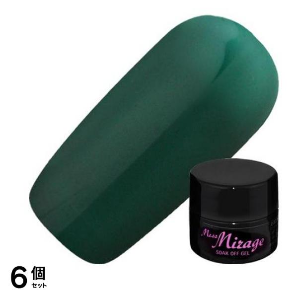 Miss Mirage(ミスミラージュ) ソークオフジェル ホックドオンカラー イズミ C6s 2.5g 6個セット