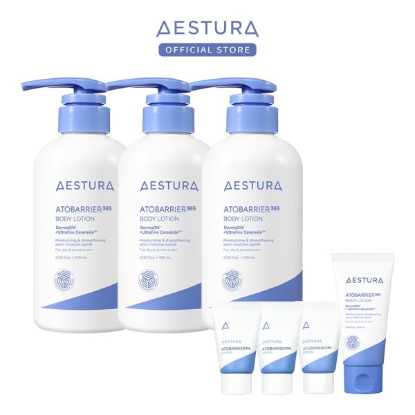 エストラアトバリア365 ボディローション 400ml 3個