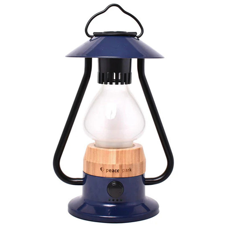 【ロット販売：入り数4】 peace park(ピースパーク) 5ELEMENTS LANTERN アウトドア ライト・ランタン (pp0314bl)