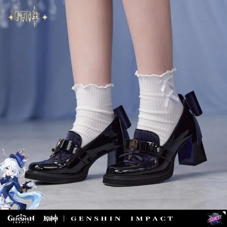 【プロ品質を極める!】原神 グッズ / フリーナ インプレッションシリーズ / 靴 / Genshin Impact Furina 芙宁娜 げんしん コスプレ