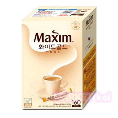 【160本】マキシム ホワイトゴールド コーヒーミックス 160本/韓国食品/インスタントコーヒー 4,794円