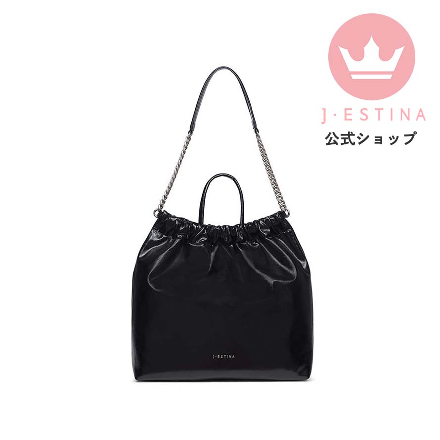 LARGO ハンドル付きチェーンストラップショルダーバッグ(BLACK)IU パクミニョン 韓国ドラマ 韓国ファッション レディース アクセサリー