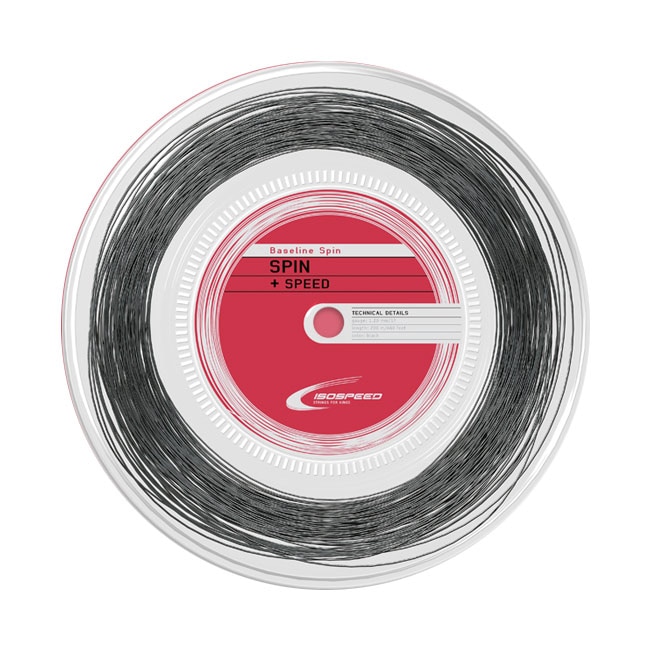 イソスピード ベースライン シリーズ(1.20／1.25／1.30／1.35mm) 200Mロール 硬式テニス ポリエステル ガット(Isospeed Baseline)200ｍ roll strin