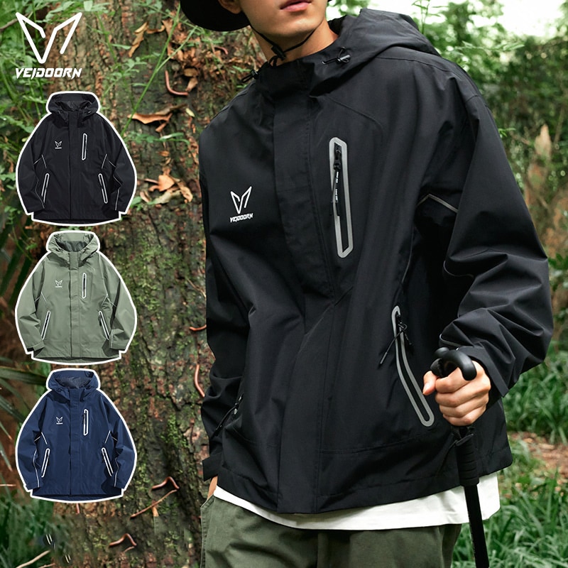 VEIDOORN メンズ 長袖カジュアルスポーツシャツ 軽量 通気性 ゆったり快適 無地 トレーニング アウトドア 普段着に