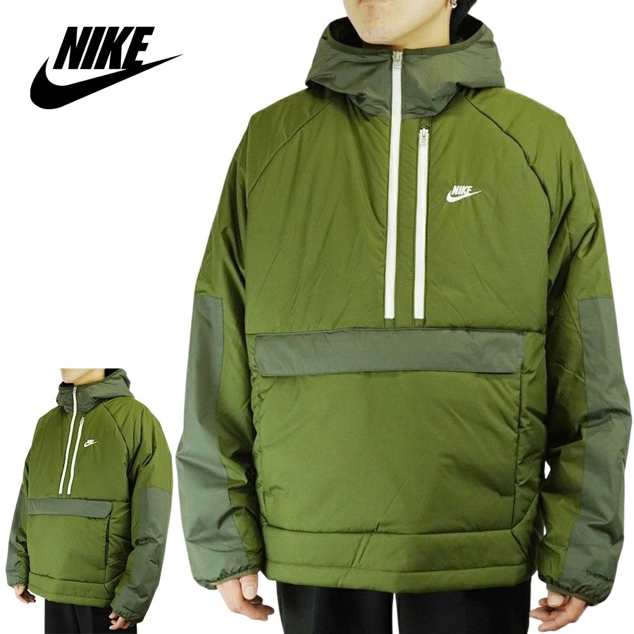 NIKE ナイキメンズ ジャケットDD6863 THERMA-FIT LEGACY HOODED ANORAK JACKETサーマフィット レガシー フーデッド アノラ