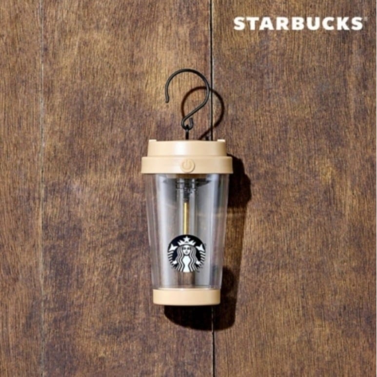 スターバックスキャンプテントグランプアウトドアタンブラームードライト