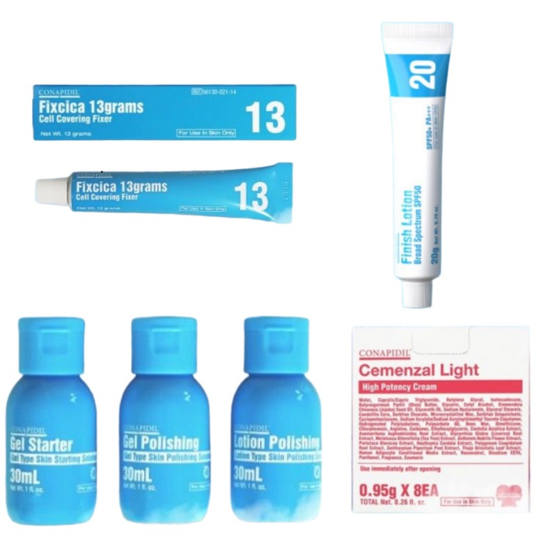 [公式正規品] ピクシカ13g/ フィニッシュローション20g/ セーメンザライトフィルム8枚/ チュートリアルキット3種セット/ セーメンスティック20本