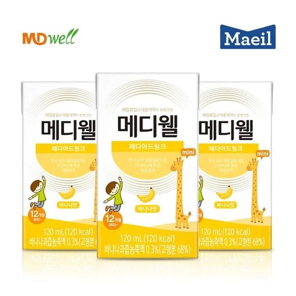 メディウェル ペディア ドリンク ミニ 幼児栄養食 메디웰 페디아 드링크 미니 유아영양식