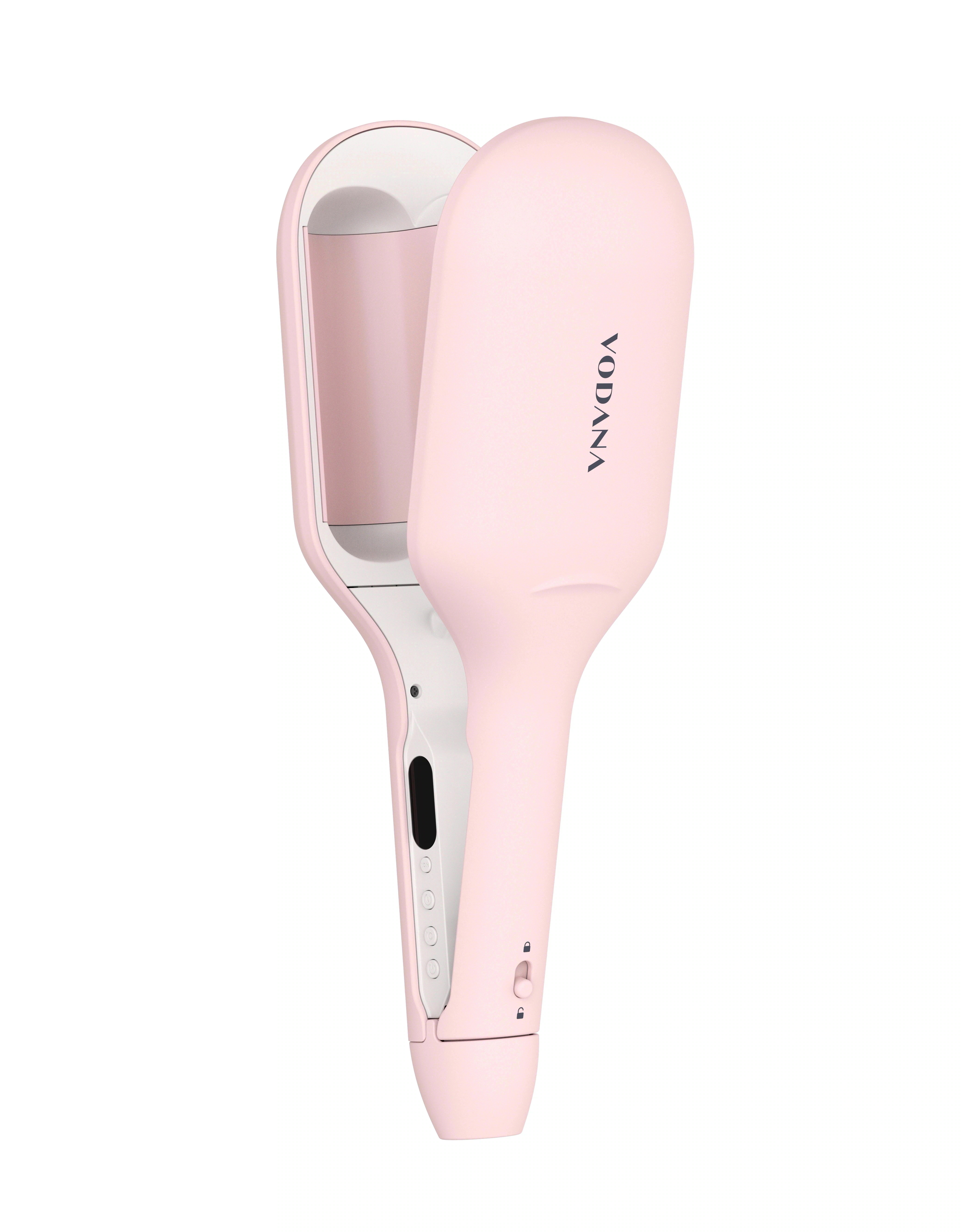 VODANA グローウェーブ アイロン40mmパウダーピンク Qoo10] VODANA 【公式】 グローウェーブ アイロン40m : 美容・健康家電