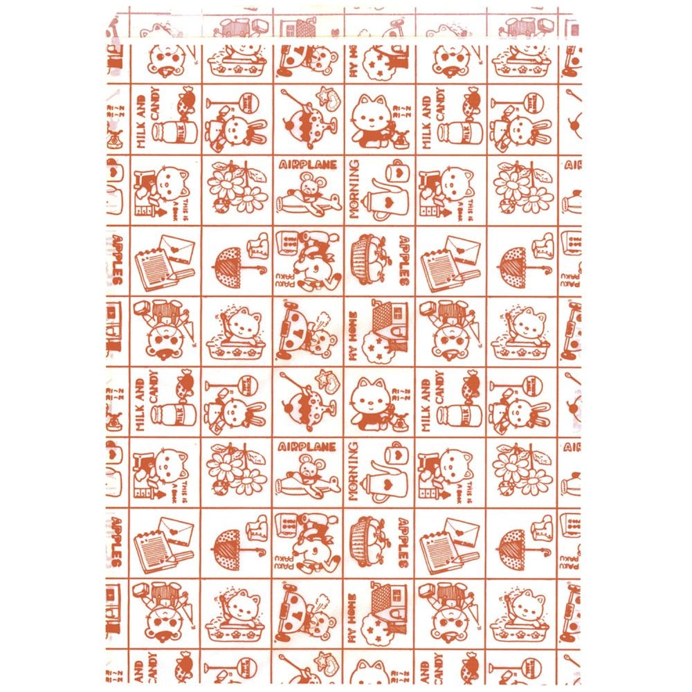 （まとめ買い）ササガワ ギフトバッグ 平袋（紙袋） ファンシー あか 215x290mm 200枚入 50-1703 [x3] 7,679円