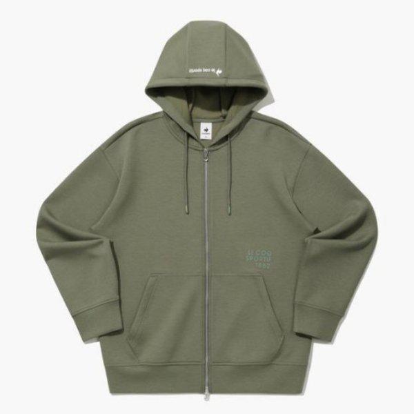 フードジップアップ UQC QQ123LFT11-SKK クッション地フードジップアップ / SOFT KHAKI