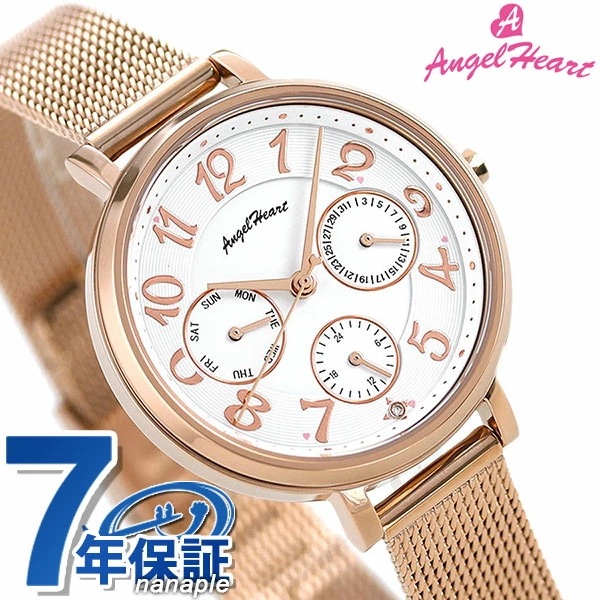 エンジェルハート ソーラー ダイヤモンド レディース 腕時計 WS33PG AngelHeart ウ