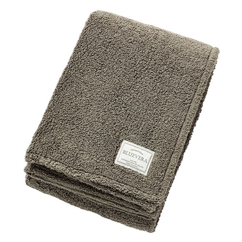 BLUEVERA バスタオル トープ (69×140cm・綿100%)