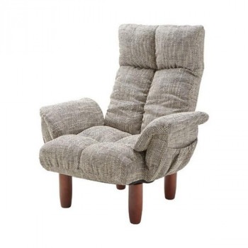 東谷 脚付パーソナルチェア グレー RKC-39GY