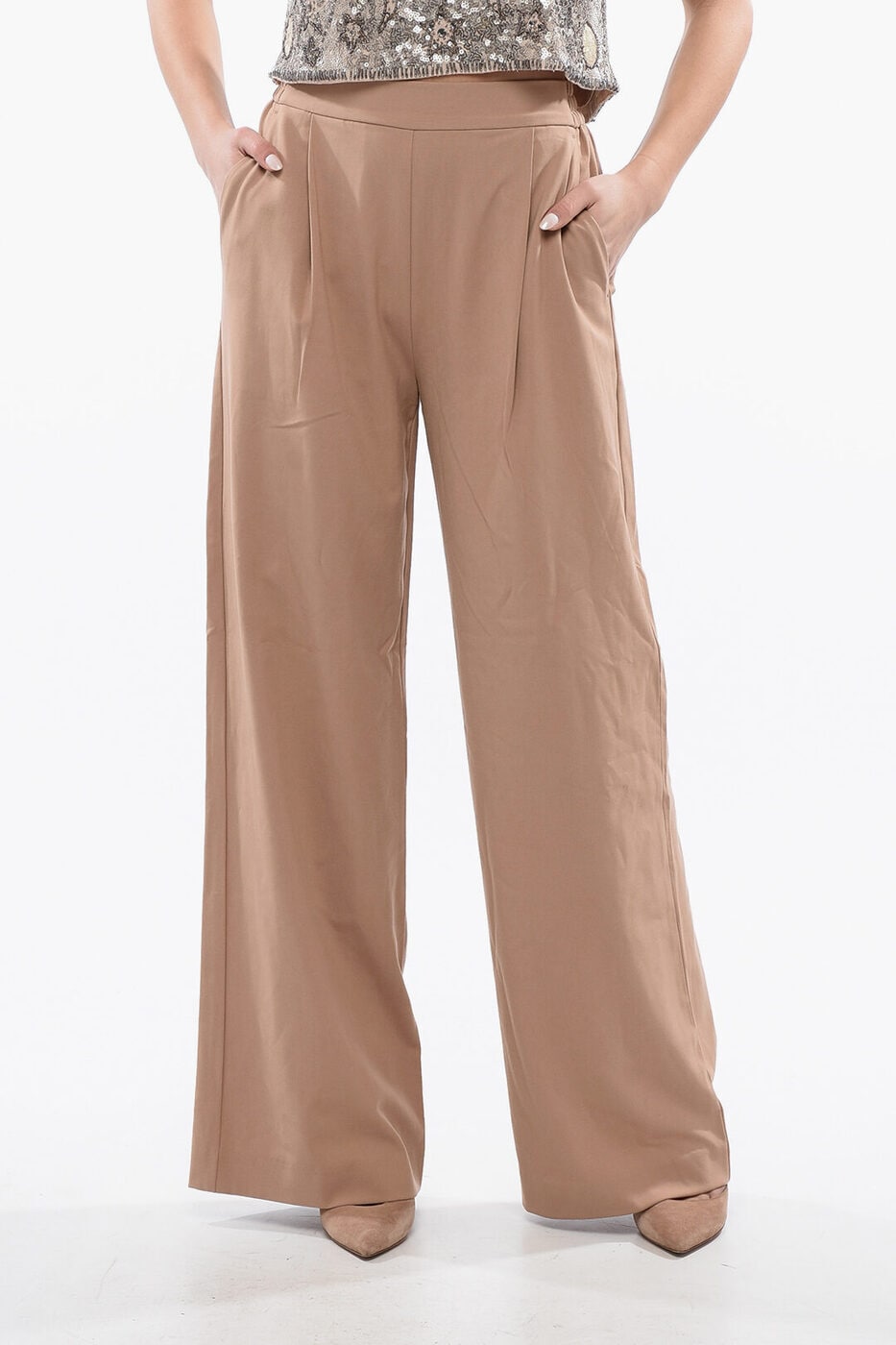 ALEIDA WT519Z FAWN BROWN 春夏2020 パンツ レディース dk