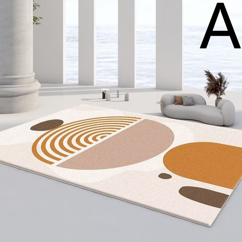 シンプルな家庭用リビングカシミヤ北欧の軽量贅沢ソファを模したins風ハイエンドティーカーペットベッドサイドカーペット140*200/160*230cm