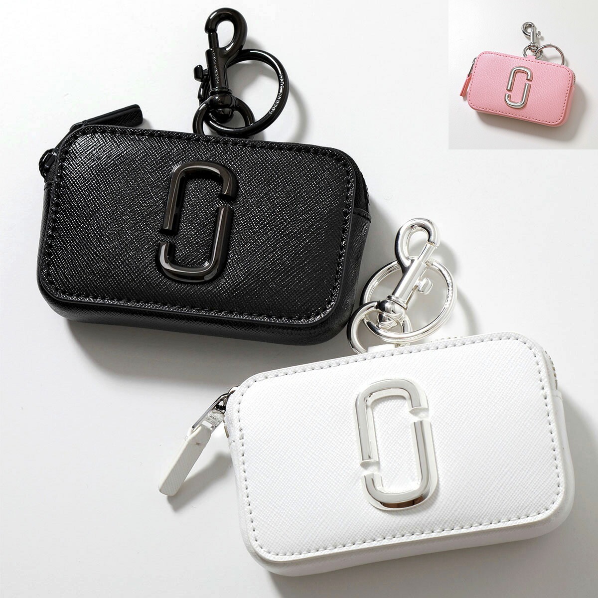 MARC JACOBS マークジェイコブス ミニポーチ THE SNAPSHOT NANO CHARM ザ スナップショット ナノ チャーム 2P3SCP051S01 レディース カラー3色