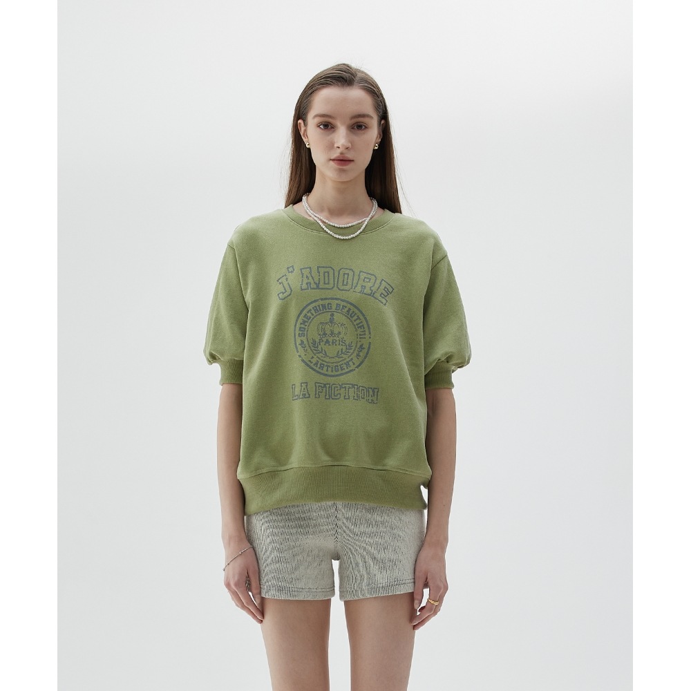 LARTIGENT 5/19 配送 LY PARIS SWEATSHIRT(GREEN) 6,417円