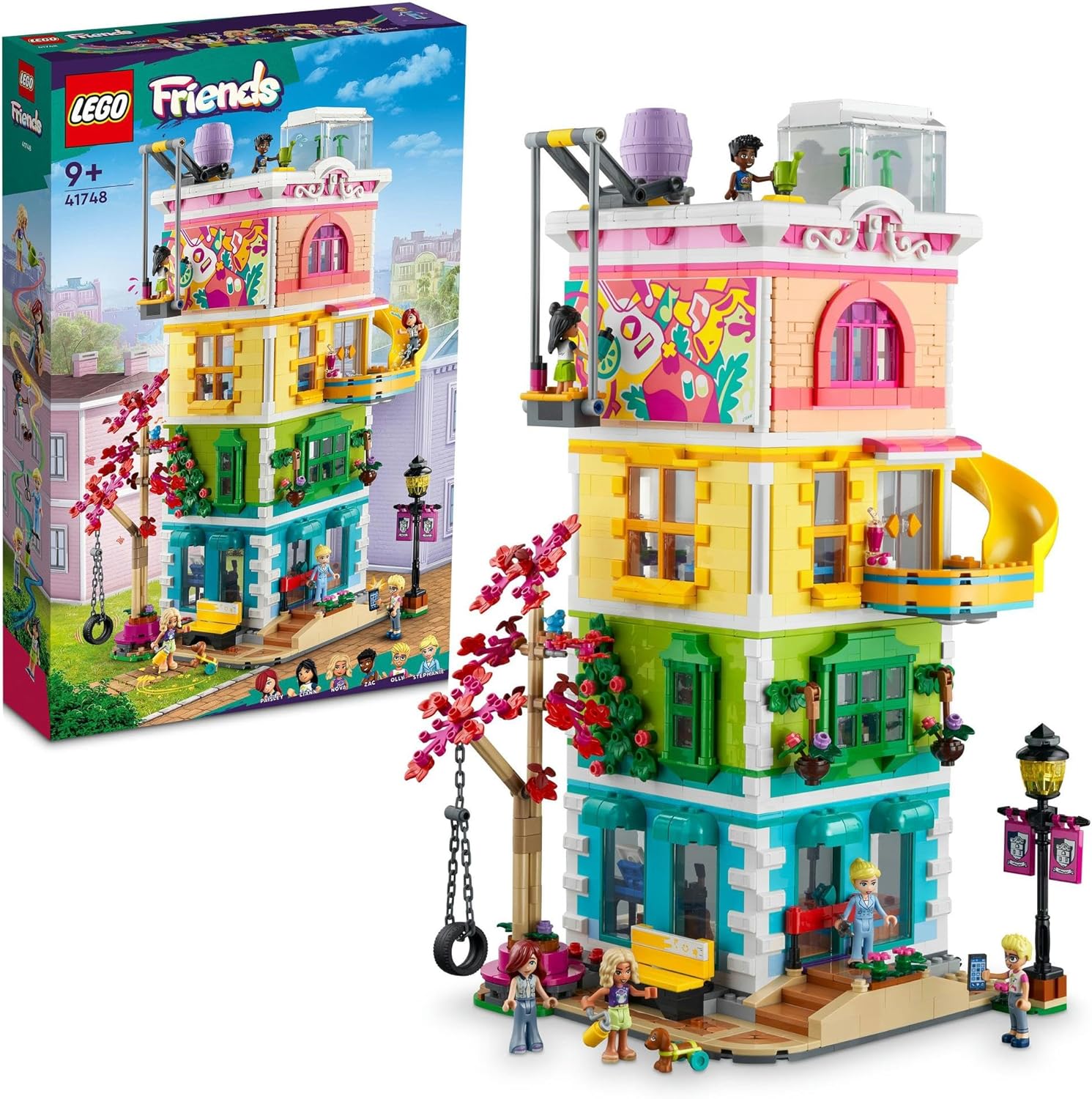 レゴ(LEGO) フレンズ ハートレイクシティ コミュニティーセンター おもちゃ 玩具 誕生日 プレゼント ブロック 女の子 男の子 子供 9歳 10歳 11歳 小学生 ごっこ遊び おままごと 417