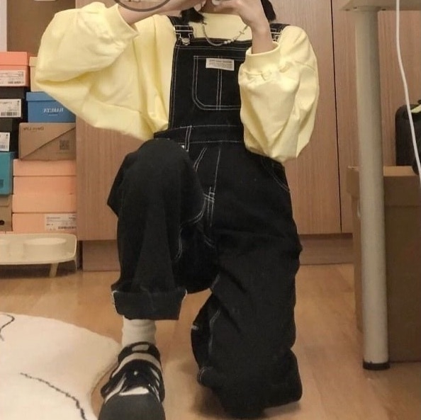 ボトムス パンツ サロペット ロング ロング丈 袖なし ストレート Iライン ウエストマーク ハイウエスト デニム カラーデニム かわいい 大人可愛い シンプル カジュアル おしゃれ お洒落