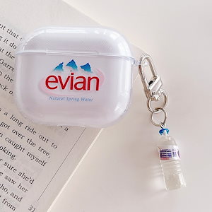 evian ペンダント AirPods3 ケース AirPods Proケース AirPodsケース