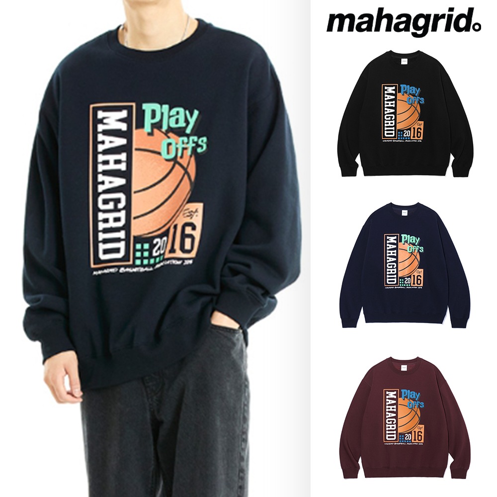 [mahagrid] PLAY OFFS SWEATSHIRT