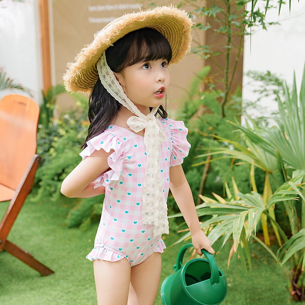 Qoo10] 夏のキッズワンピース水着 女の子のかわい