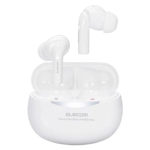 【推奨品】エレコム LBT-TWS15WH2 完全ワイヤレスBluetoothヘッドホン ホワイト 5,408円