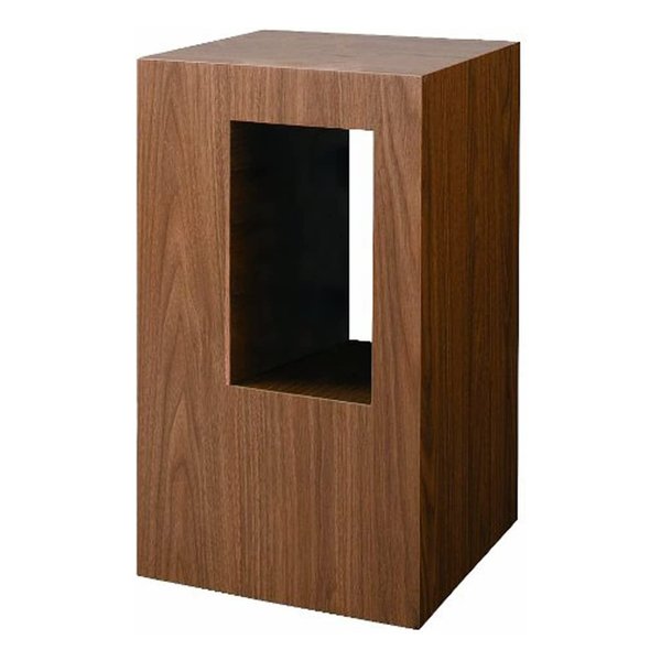 セル サイドテーブル ブラウン W28×D28×H48 CEL-70WAL