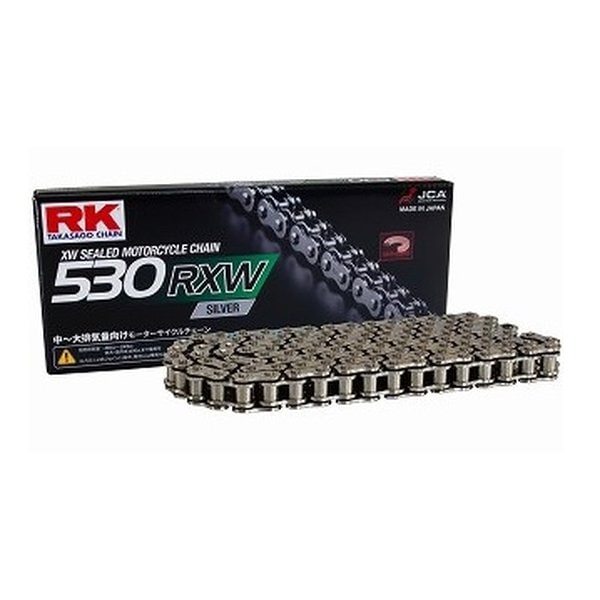 アールケー RK SV530RXW-120 ドライブチェーン シルバーメッキ SV530RXW 120L