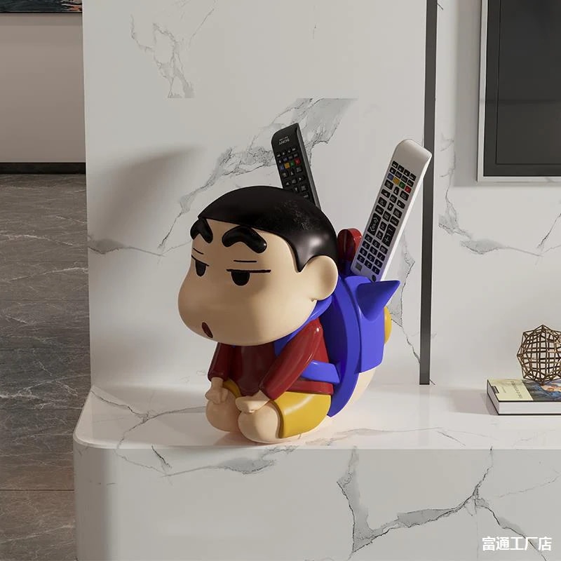 推薦するクレヨンしんちゃん リビングルーム コーヒーテーブル ポーチ デスクトップ エアコン リモコン 雑貨収納ボックス 整理ボックス 装飾