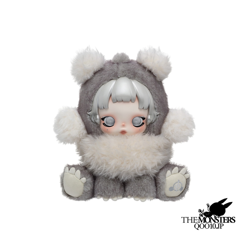 θ SKULLPANDA Punk Panda ぬいぐるみ【3日出荷！正規品保証】スカルパンダ インプレッショニズムシリーズ ポップマート ぬいぐるみ