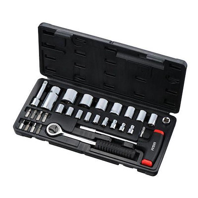 他サイト： 高儀 TAKAGI 1133370 M＆M ソケットレンチセット30P S－200の商品画像