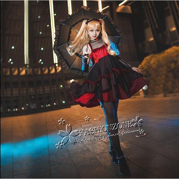 Fate Grand Order 風 エレシュキガル コスプレ衣装 ウィッグ 靴 メイド服 cosplay コスチューム 日常服 パーティーグッズ ハロウィン変装 仮装