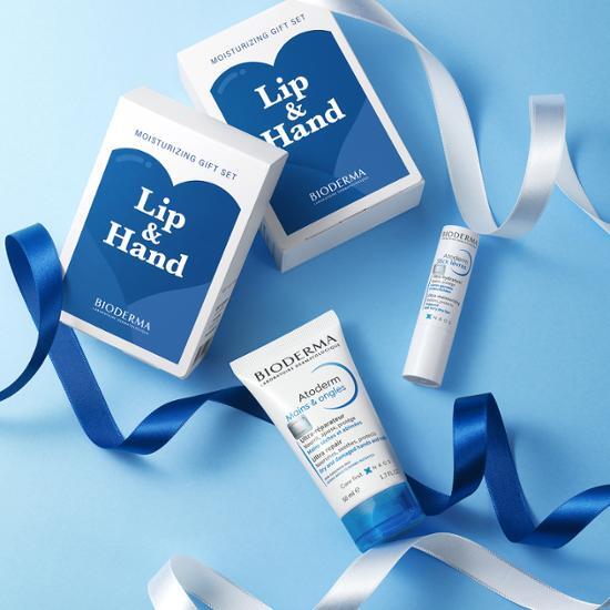ビオダーマ アトディム リップ&ハンド ギフト セット(リップスティック4g+ハンドクリーム50ml) 4,600円