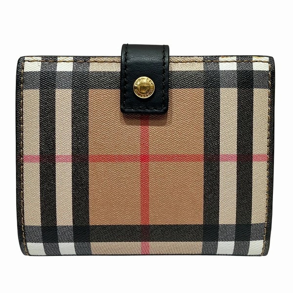 バーバリー Burberry ノバチェック 2つ折り財布 レディース