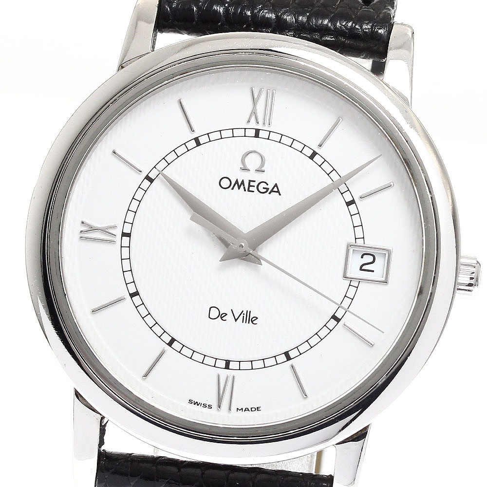オメガ OMEGA 7824.31.01 デビル デイト クォーツ メンズ _906477【中古】