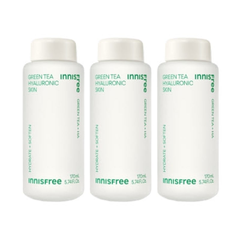 グリーンティー ヒアルロン酸化粧水 170mL X 3個