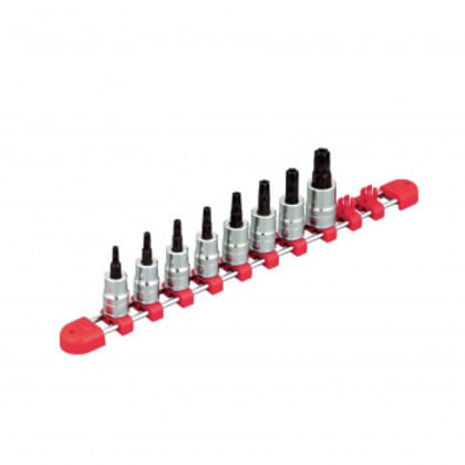 KTC 9.5sq.ショートT型いじり止めトルクスビットソケットセット(8個組) TBT3S08TH 11,006円