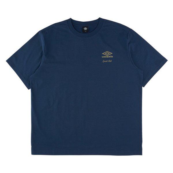 オンブル半袖Tシャツ UQ121CRS22-NVY0