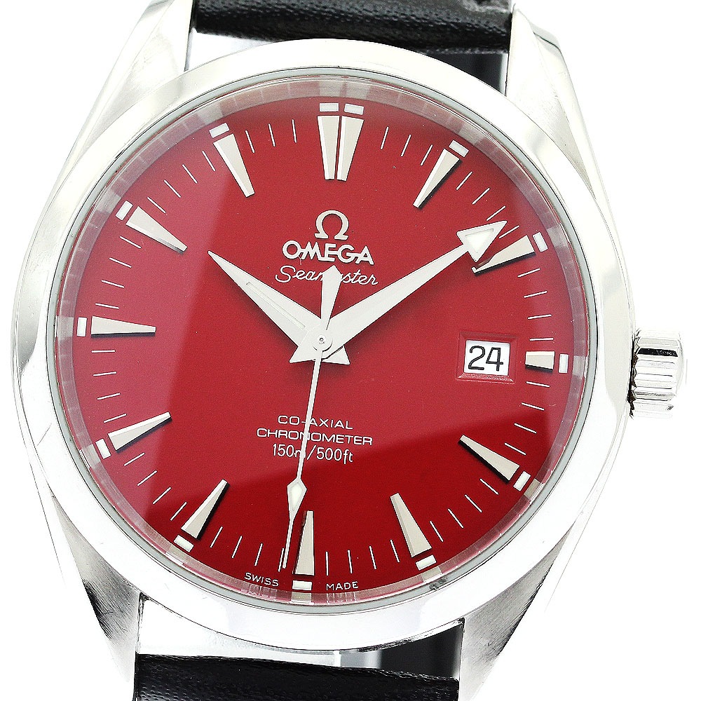 オメガ OMEGA 2503.60 シーマスター アクアテラ デイト 自動巻き メンズ _744883【中古】