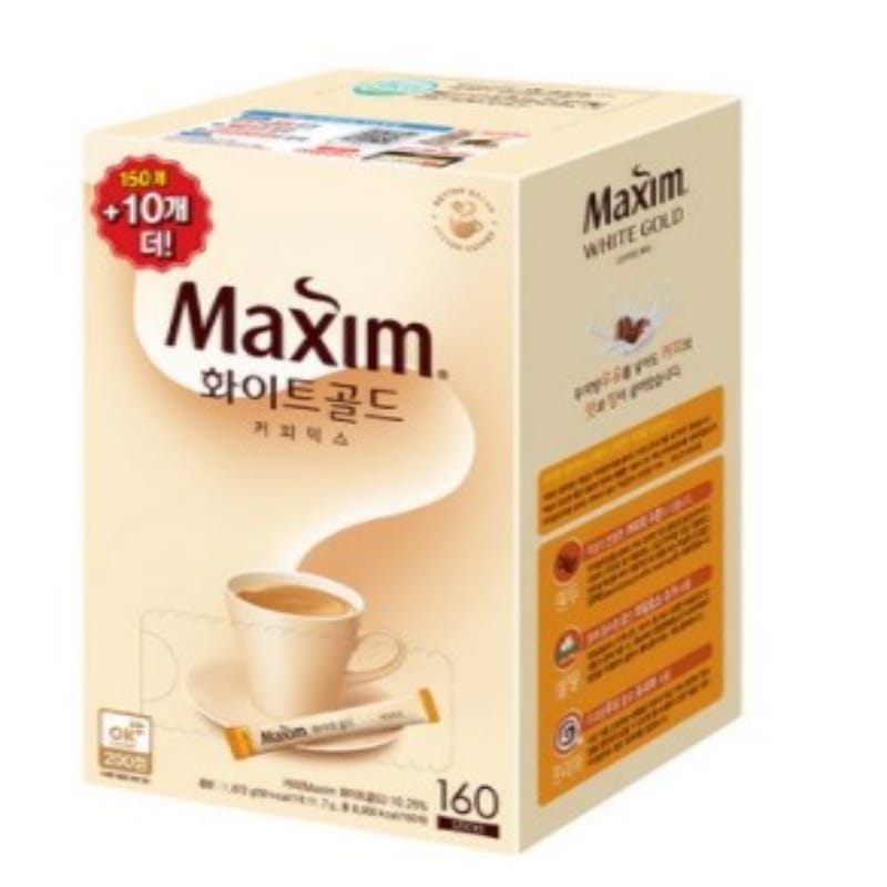 韓国コーヒー ホワイトゴールド コーヒーミックス 160個