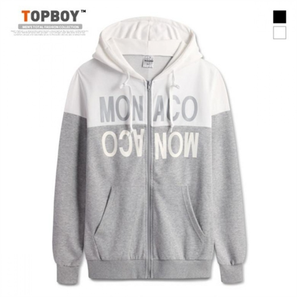 (トップボーイ) モナコプリントフーディージップアップ (MZ164)