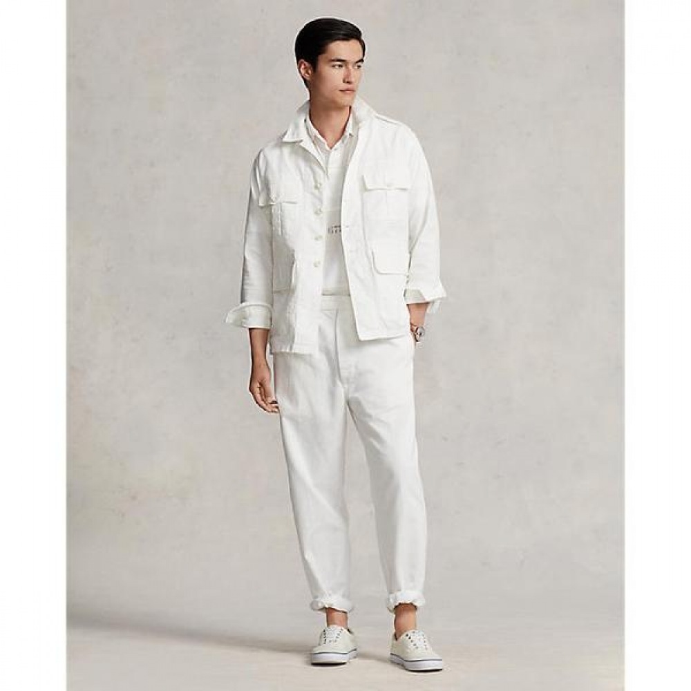 ポロラルフローレンメンズリラックスフィットプリーツツツツイルパンツ (MNPOPNT14G20526100)