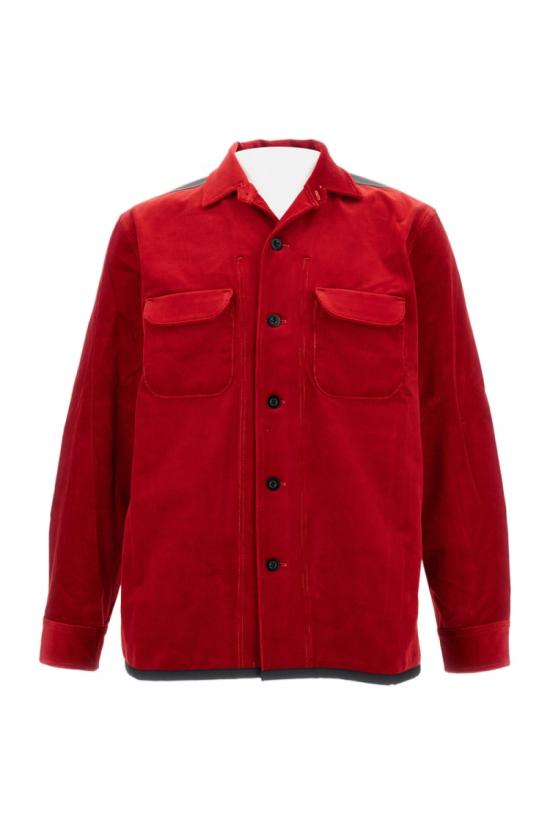 JUNYA WATANABE Men Shirts WPB0080511 Red